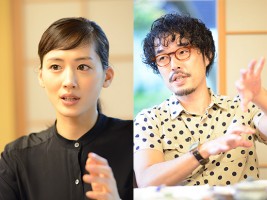 「人間の“核”みたいなものをつかむと、セリフは出てくるものなんですね。」（和田）「この人はこんな人だな、とわかっていても、あらためて言葉にするのは難しいですよね。」（綾瀬）