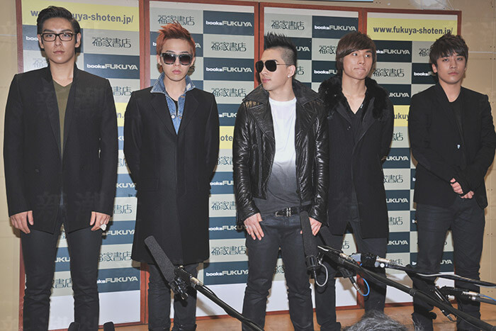 BIGBANGの5人