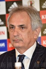 「初戦が一番大事」とハリル監督