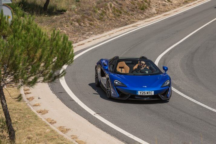 570S　Spider　（C） McLaren Automotive Limited.