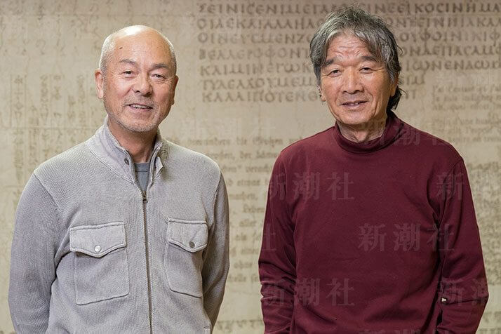 中村征夫さん（左）、椎名誠さん（右）