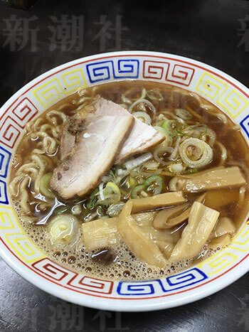 主食はラーメン