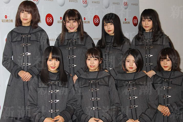 紅白で過呼吸騒動「欅坂46」