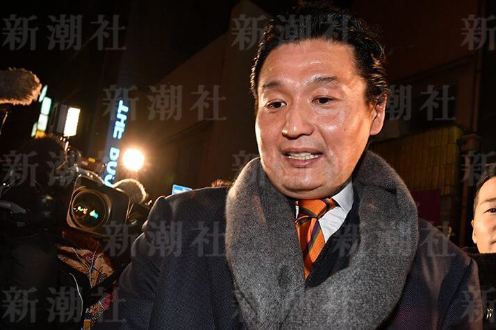 直撃取材に応じた貴乃花親方