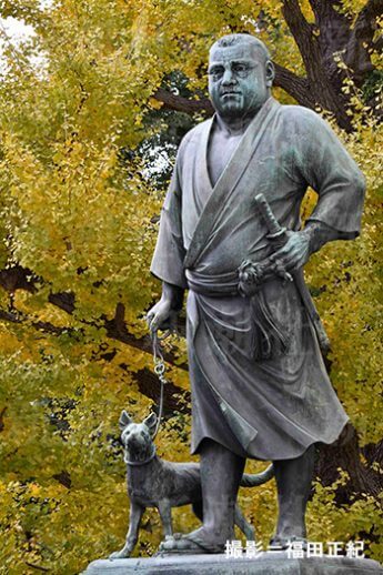 上野の西郷隆盛銅像