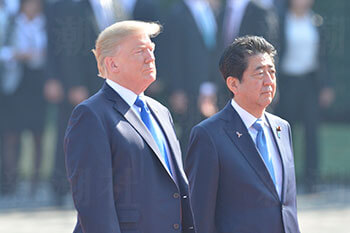 トランプ大統領、安倍総理