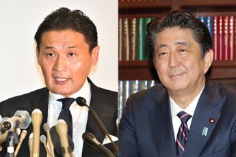 貴乃花、安倍総理