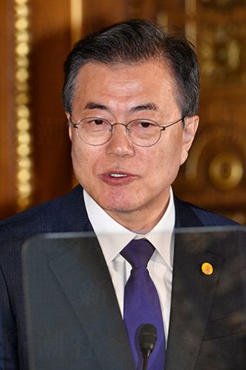 文在寅大統領