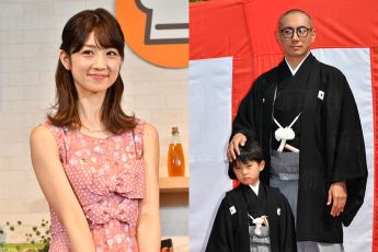 小倉優子、市川海老蔵・勸玄くん