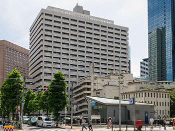 東京医科大学病院（Rs1421／Wikimedia Commonsより）
