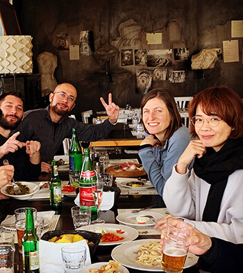 ヤマザキマリ・会食