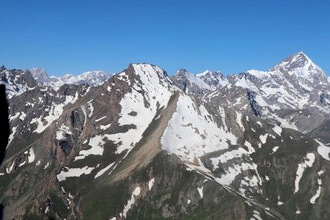 タジキスタンの山々