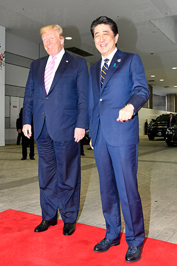 ドナルド・トランプ、安倍晋三