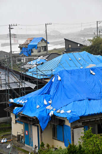 再びの受難に遭った千葉の被災地