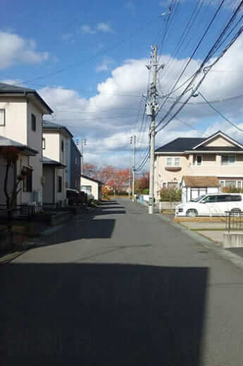 （青森県八戸市）女の子が首を切りつけられた現場