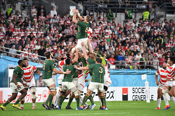 ラグビー南アフリカ戦