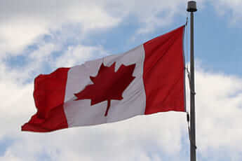 カナダ国旗イメージ