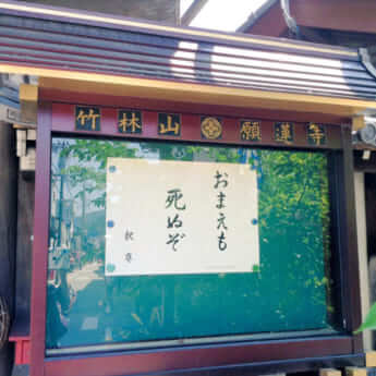 「お前も死ぬぞ」願蓮寺（岐阜）