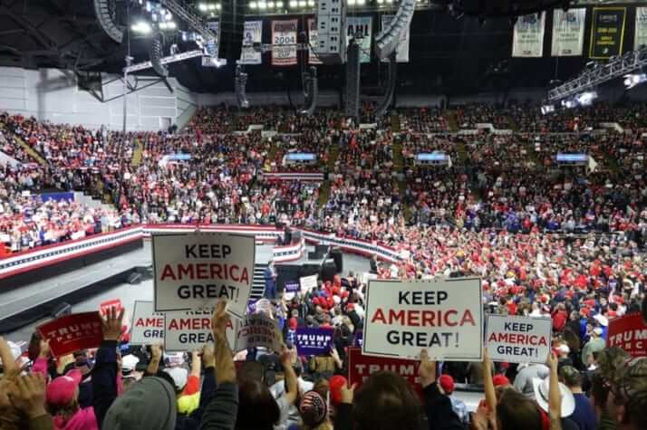 トランプ支持者集会の異様な熱気(上) 【特別連載】米大統領選「突撃潜入」現地レポート()