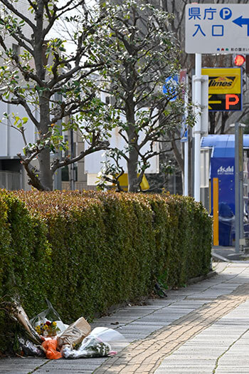 さいたま地裁前刺殺現場