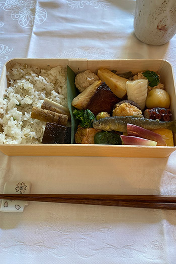 東麻布の日本料理「御料理辻」の弁当