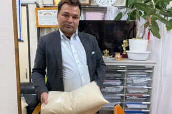 「自分にできることをやるだけ」と言うパウデルさん