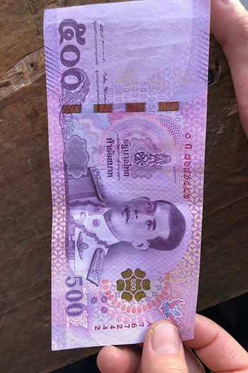 タイ新紙幣