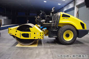 実際に密輸に用いられたロードローラー