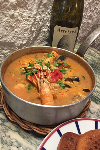 ブイヤベース風の「チョロ」