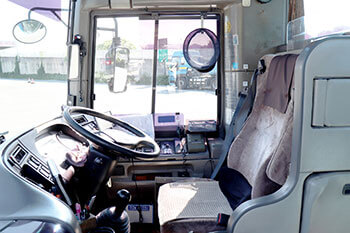 バス運転席イメージ
