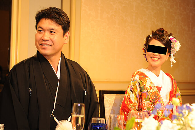 松本洋平代議士の結婚披露宴