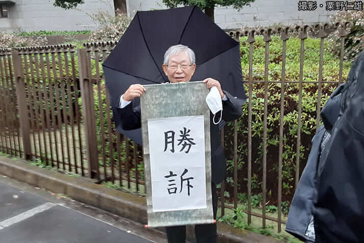 阿部弁護士（撮影・粟野仁雄）