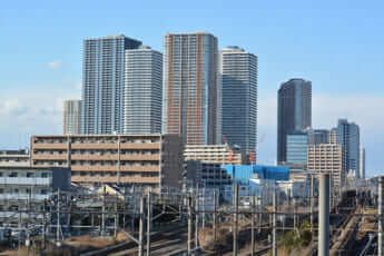 武蔵小杉の高層マンション