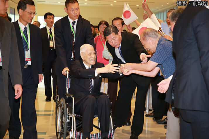 李登輝・台湾元総統(撮影・前城均)
