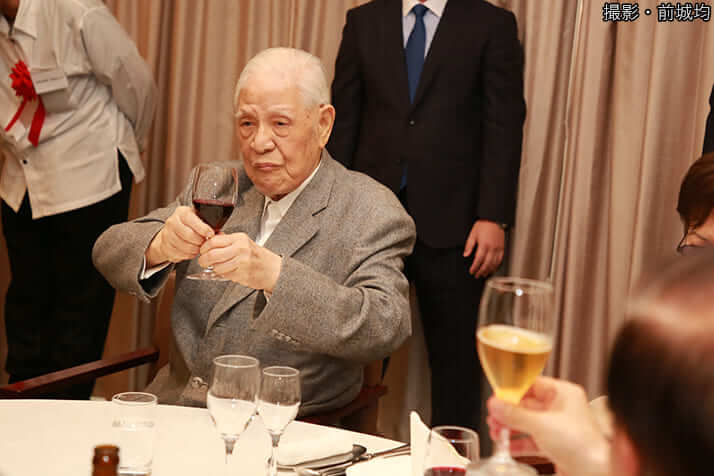 李登輝・台湾元総統(撮影・前城均)