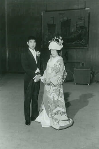 石原裕次郎の挙式