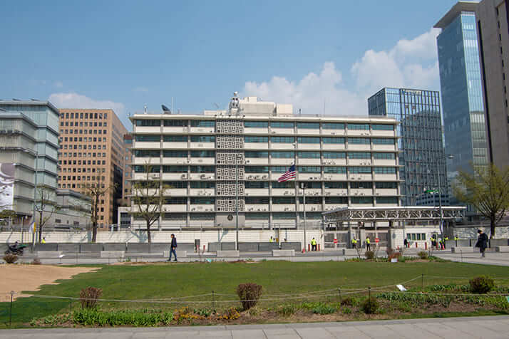 在韓アメリカ大使館