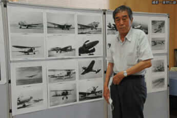 上谷昭夫さん（撮影・粟野仁雄）