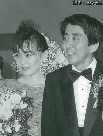 安倍晋三・昭恵夫妻（撮影・上森清二）