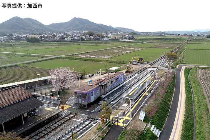 北条鉄道（写真提供・加西市）