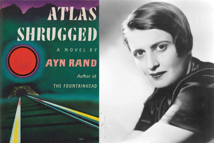 『肩をすくめるアトラス』（原題: Atlas Shrugged）と著者のアイン・ランド