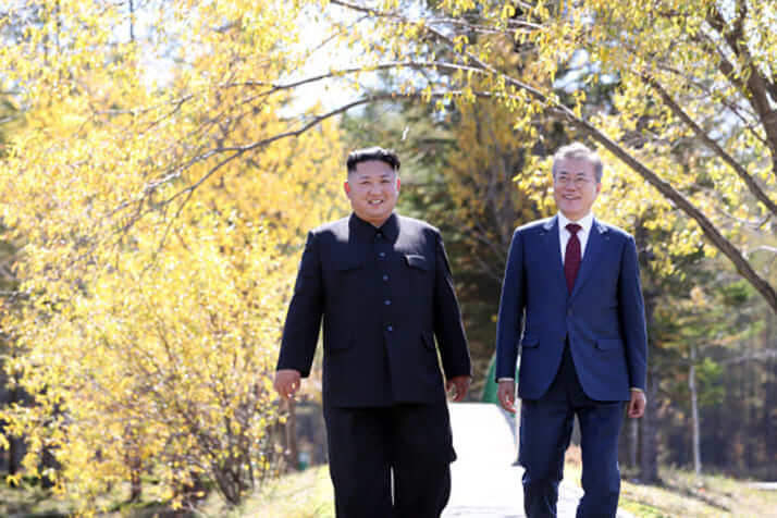 文在寅、金正恩