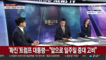 トランプ大統領感染のニュース報道