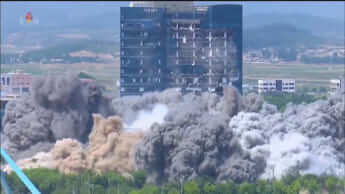 韓国国民の血税27億円を投入した南北共同事務所が爆破されても…