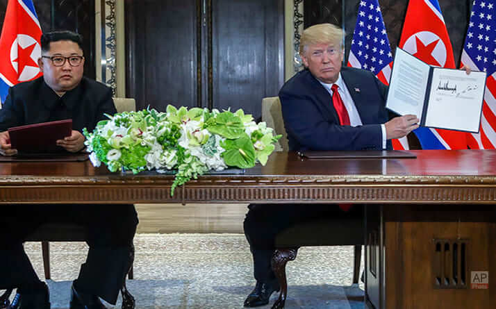 金正恩、トランプ