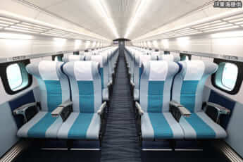 リニア中央新幹線（JR東海提供）