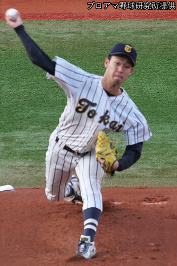 山崎伊織（写真提供・プロアマ野球研究所）