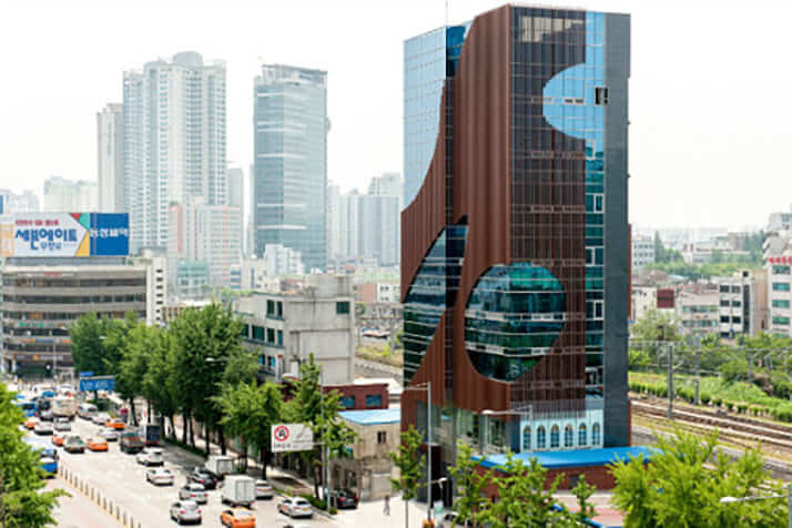 韓国旅行社NHN旅行博士の本社ビル