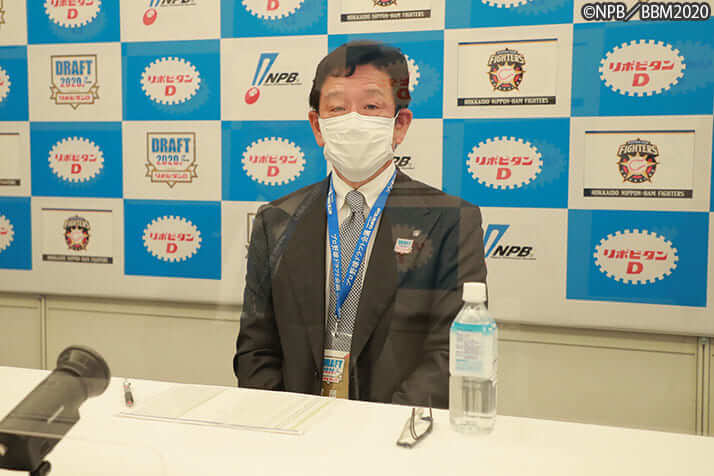 栗山監督（©NPB／BBM2020）