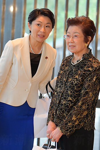 小渕優子と母千鶴子さん